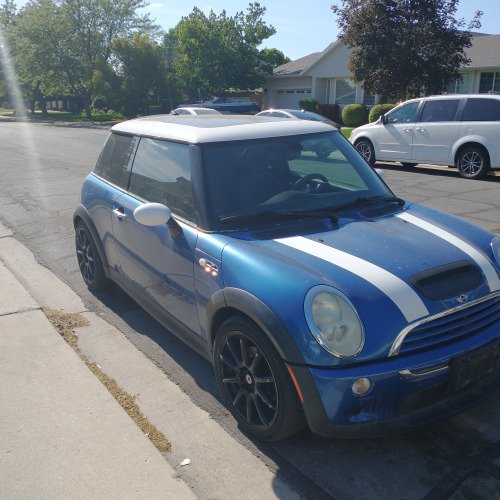 R53 mini Cooper supercharger rebuild and paint