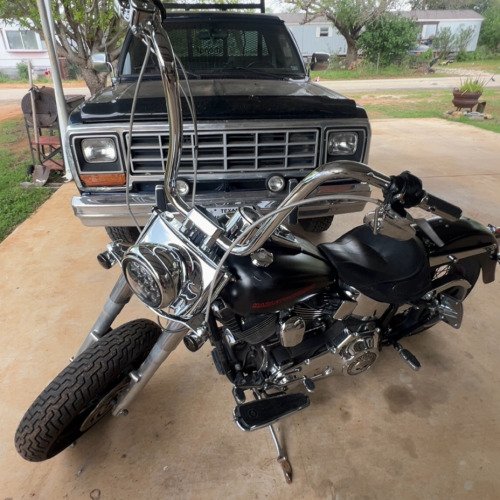 Softail deluxe budget build