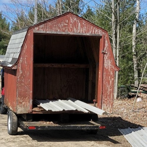 From free rotting shed, to chicken coop restoration