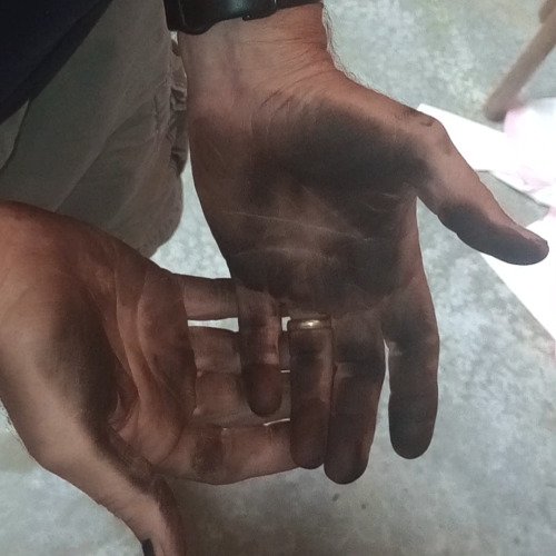 Hardest part of any job, getting your hands clean.