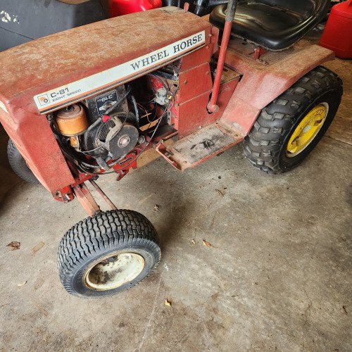 1980s Wheel Horse C-81 Garden Tractor