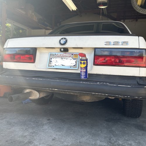 Saving a 1985 BMW