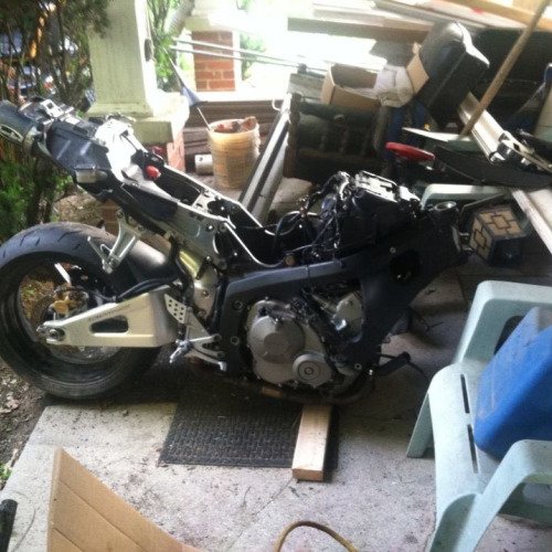 Cbr600rr rebuild
