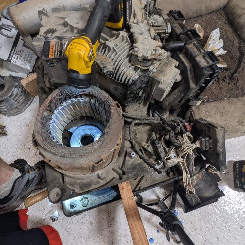 RV Generator Alternator Bearing Replacement