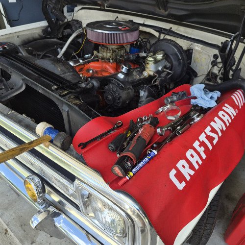 1969 C10 Cooler Lines